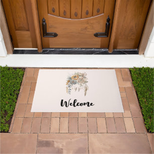 Tapete Boho Flower Buquê e Dreamcatcher Welcome