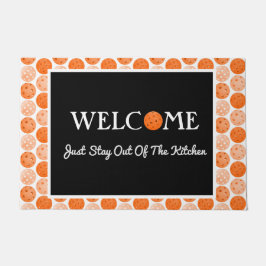 Tapete Bolas de Frango Laranja, Saia da Cozinha