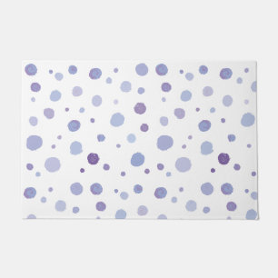 Tapete bolinhas pintadas à mão