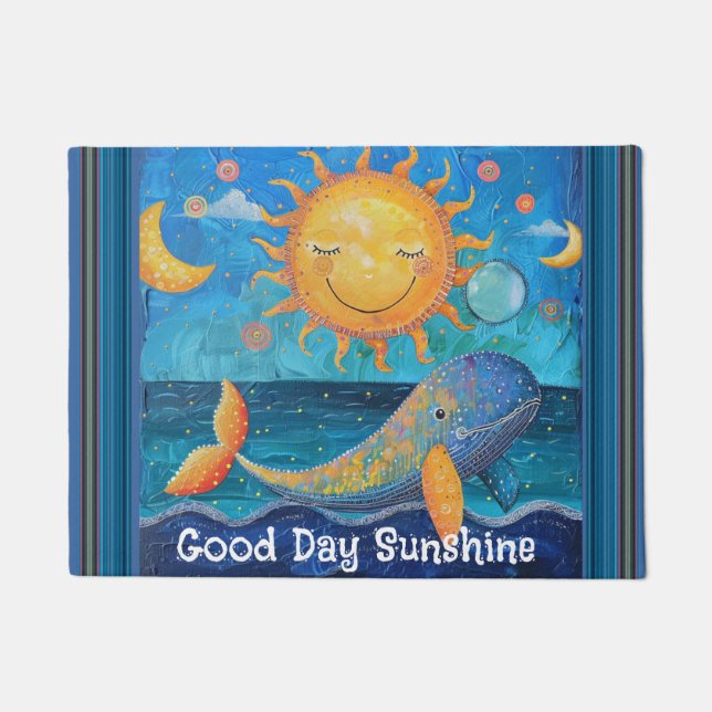 Tapete Bom dia, Sunshine Doormat (Frente)
