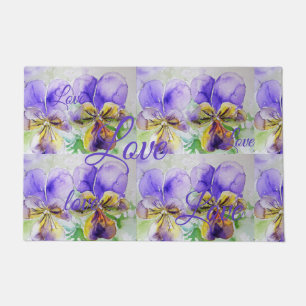 Tapete Bonito Viola Flower Floral Púrpura Amor