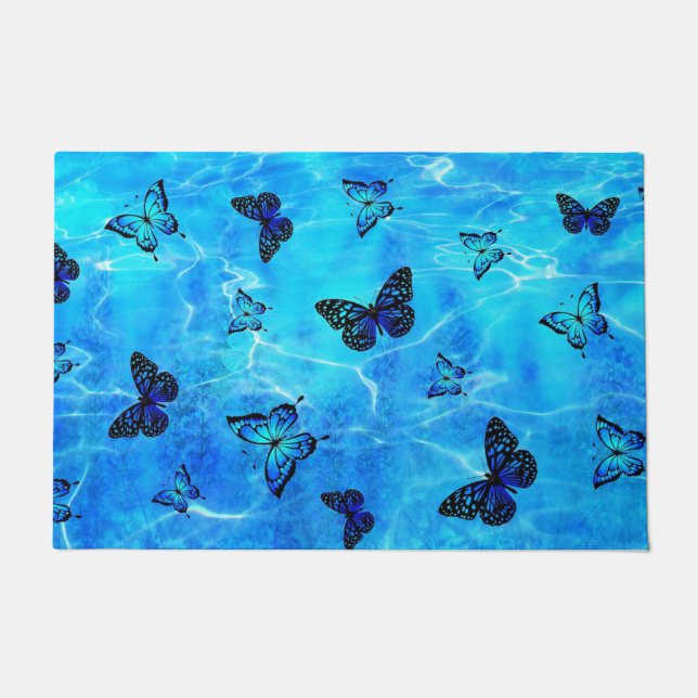 Tapete Borboleta Azul (Frente)