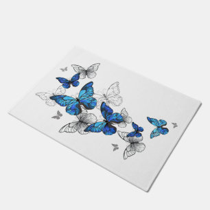 Tapete Borboletas Azuis Morpho