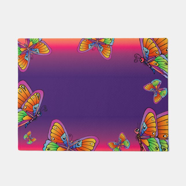 Tapete Borboletas e Borboletas (Frente)