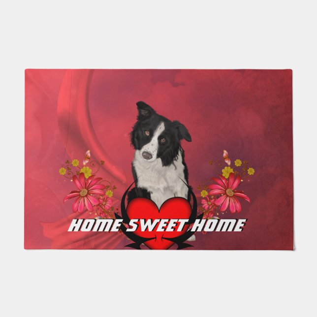 Tapete Border collie bonito (Frente)