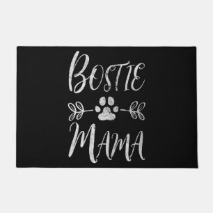Tapete Boston Terrier, Boston Terrier pai, amante de cach