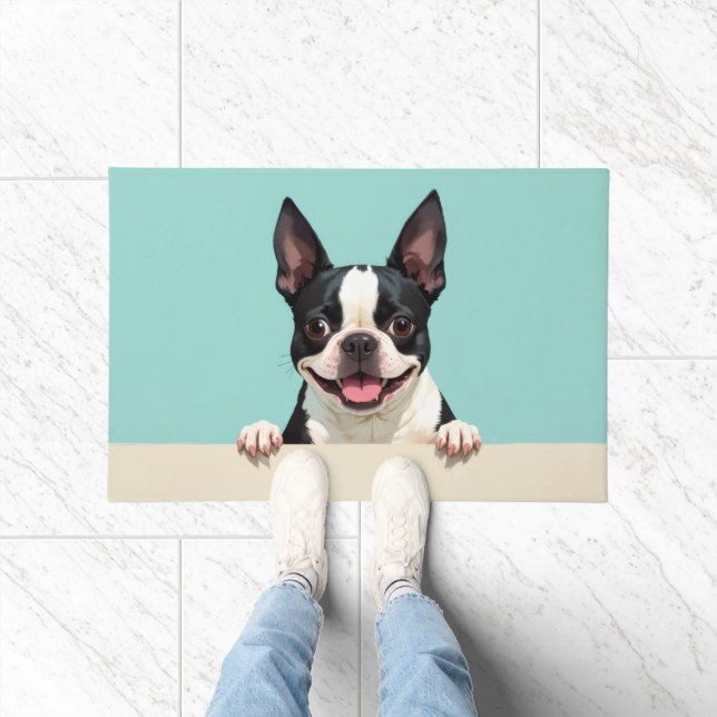 Tapete Boston Terrier Doormat Art (Interior)