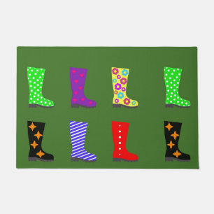 Tapete Botas Coloridas