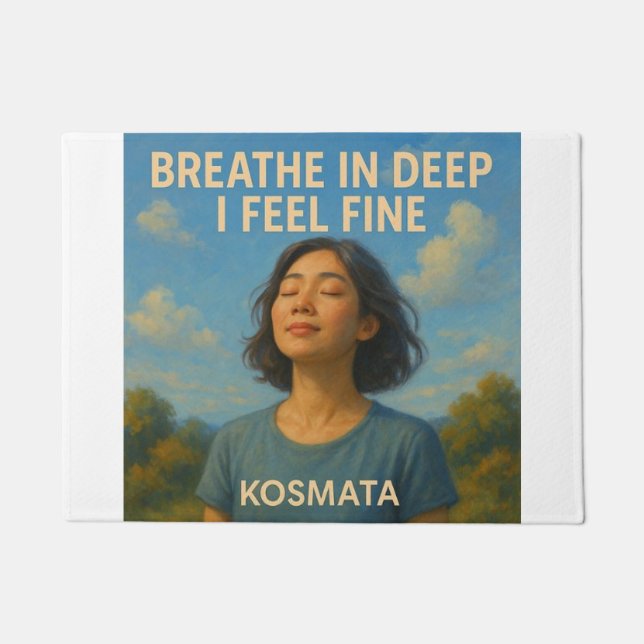 Tapete Breath in Deep - Fußmatte (Frente)