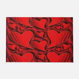 Tapete brilhante, amor, coração, vermelho, valentine, rom