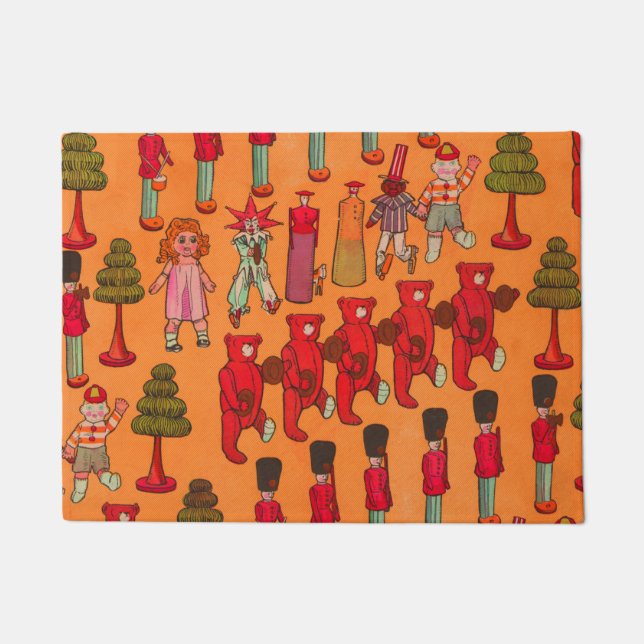 Tapete Brinquedos de Natal Brincadeiras (Frente)