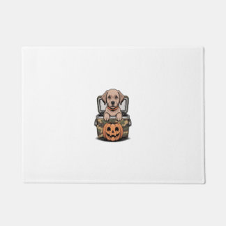 Tapete Brown Lab Dog Halloween Spooky