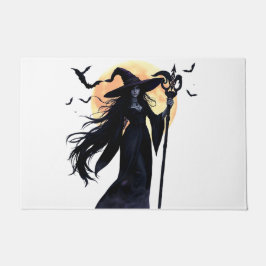 Tapete Bruxa Mística em Lua Cheia