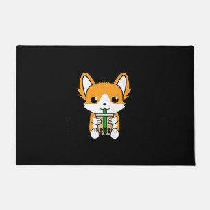 Tapete Bubble Tea Boba Corgi Premium