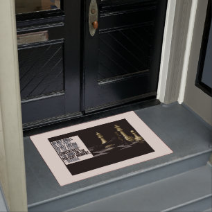Tapete Buddha Zen Cote Chess Door Mat