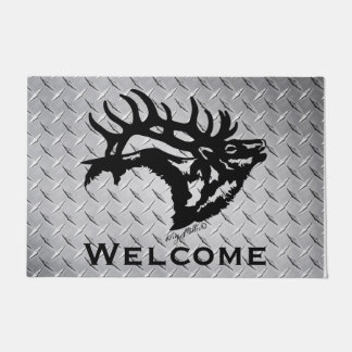 Tapete Bugling Bull Elk Doormat