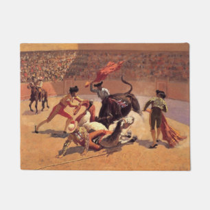Tapete Bull Fight in Mexico (por Frederic Remington)