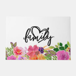 Tapete Buquê Floral Colorido Família