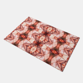 Tapete Burgundy claro para salmão de formas gradativas