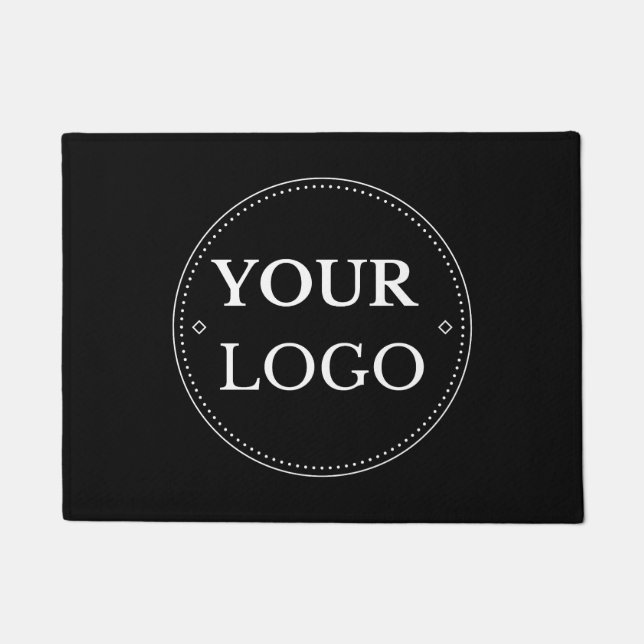 Tapete Business Logo Modern Black Promotional  (Frente)