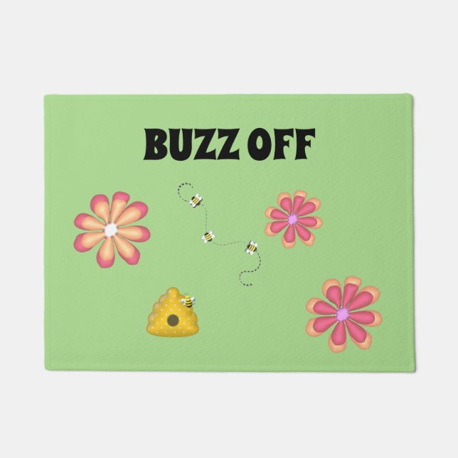 Tapete BUZZ OFF Bright Flowers and Bumble Beers (Frente)