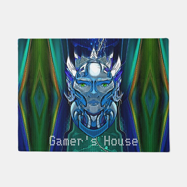 Tapete Cabeça Robótica Eletrificada (Frente)