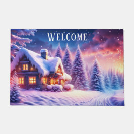 Tapete Cabine Cozy No Wonderland Winter Wonderland Bem-Vi