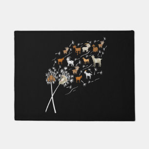 Tapete Cabras Femininas Dandelion Flor Silvestre Floral G