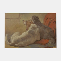 Caça e Collie (Dois Cães)