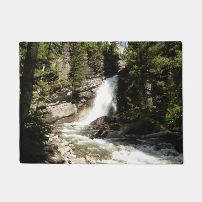 Tapete Cachoeira Baring no Parque Nacional Glacier (Frente)