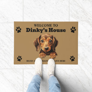 Tapete Cachorro Dachshund Fofo