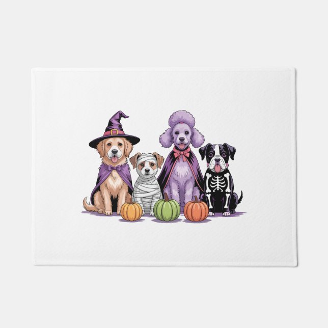 Tapete Cachorro de Halloween Squad (Frente)
