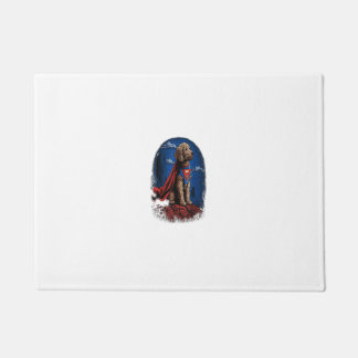 Tapete Cachorro do Super Poder Super Herói Labradoodle