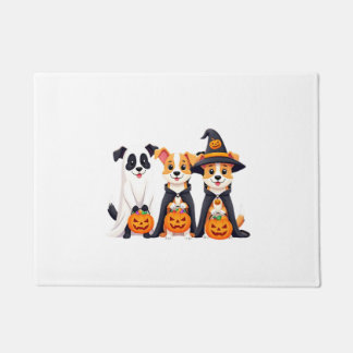Tapete Cachorro Golden Retriever Fantasma Halloween Truqu
