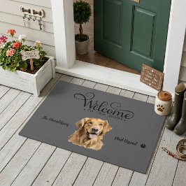 Tapete Cachorro Golden Retriever Fofo