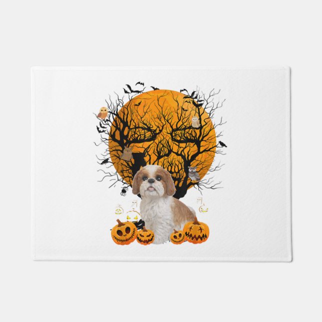 Tapete Cachorro Halloween (Frente)