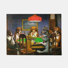 Tapete Cães Jogando pôquer