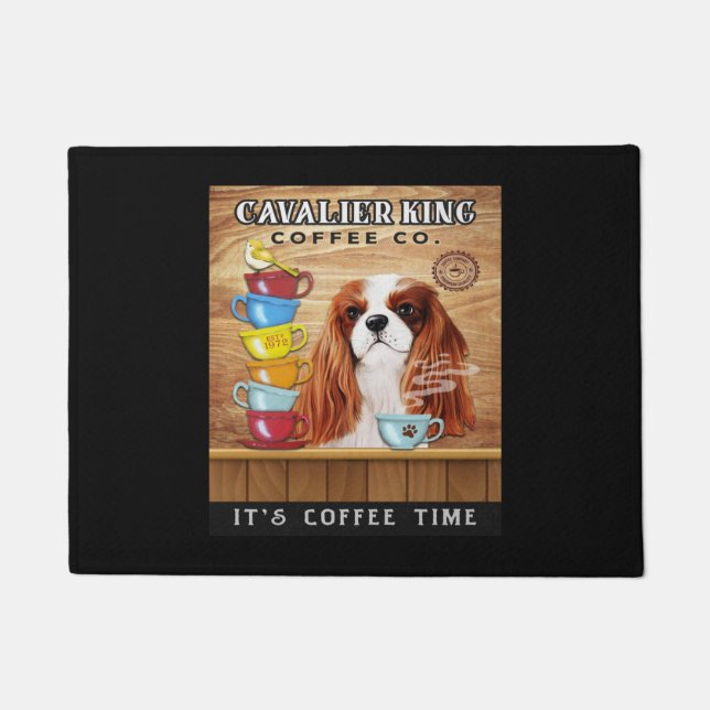 Tapete Café Cavalier King Charles Spaniel (Frente)