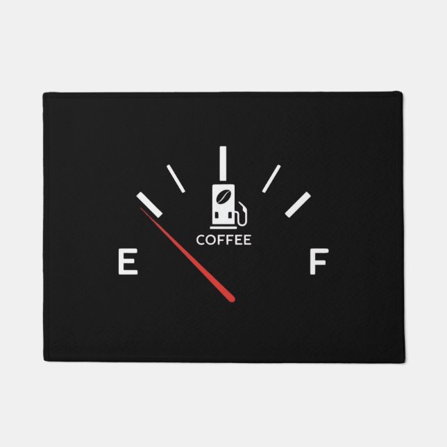 Tapete Café Gage Doormat Welcome Mat para Amantes de Café (Frente)