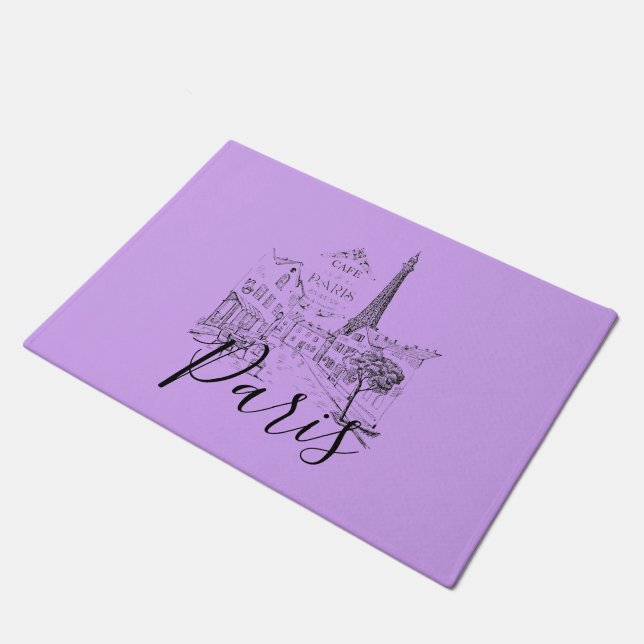 Tapete Cafe Paris Doormat (Inclinado)