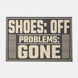 Tapete Calçados Desligados, Problemas Desaparecidos, desi