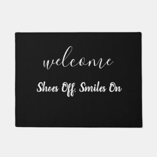Tapete Calçados Desligados, Sorrisos Ligados
