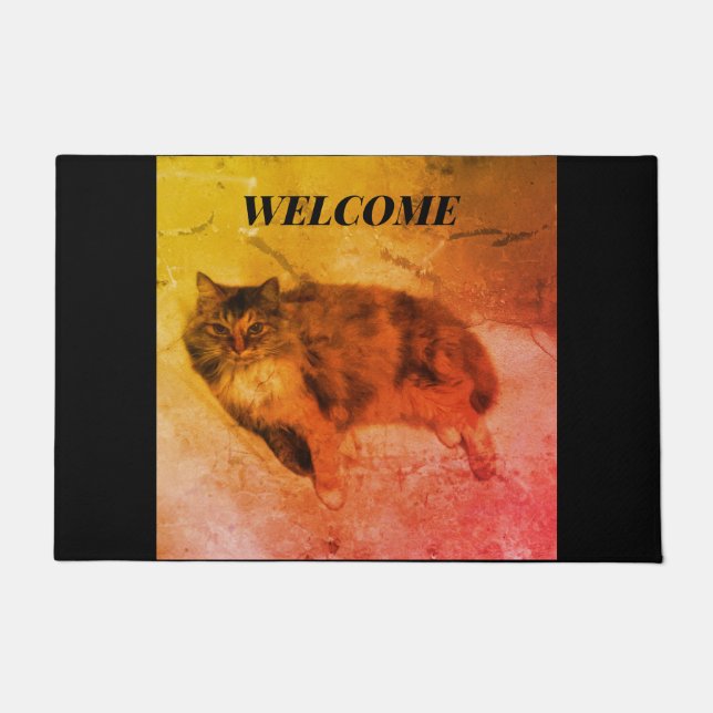 Tapete Calico Cat Doormat (Frente)