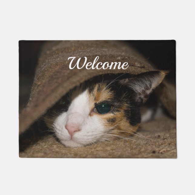 Tapete Calico Taco Welcome Doormat (Frente)