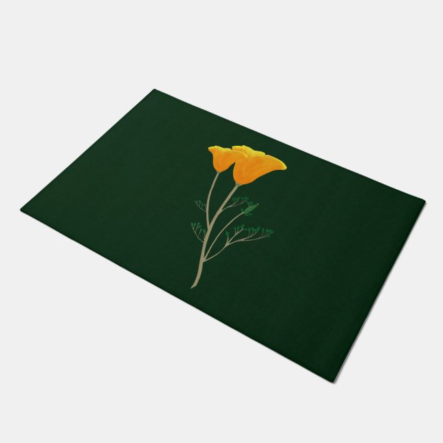 Tapete California Poppy Doormat (Inclinado)