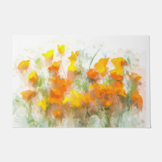 Tapete California Poppy Impressionística Art