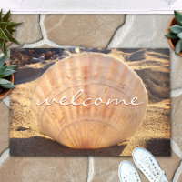 California Sandy Beach Seashell Foto Bem-vinda