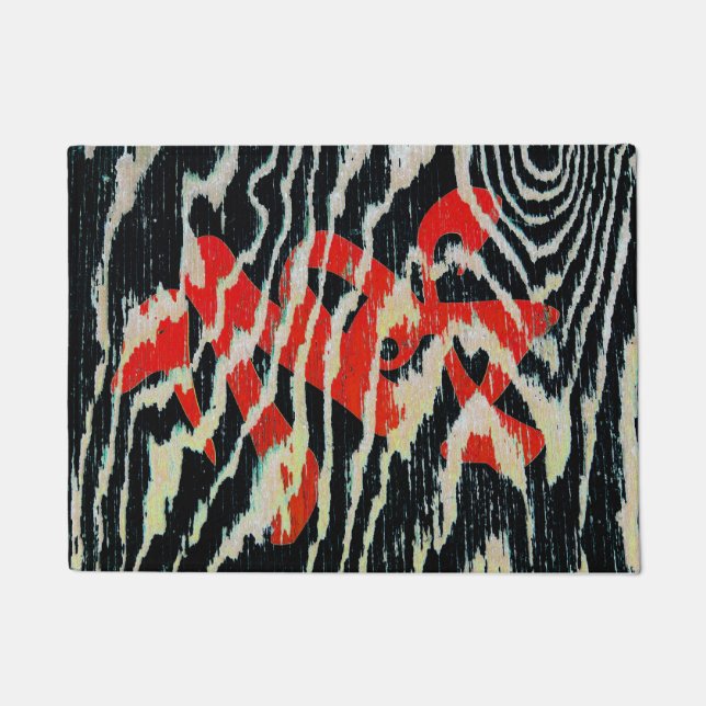 Tapete Caligrafia asiática muito Legal (Frente)