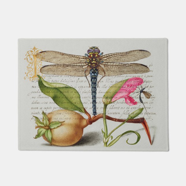 Tapete Caligrafia (Dragonfly, Cravo e pera)  (Frente)