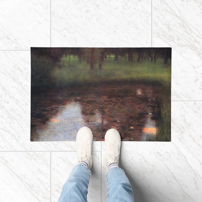 Tapete Calm Pond no Castelo de Kammer, Gustav Klimt (Interior)